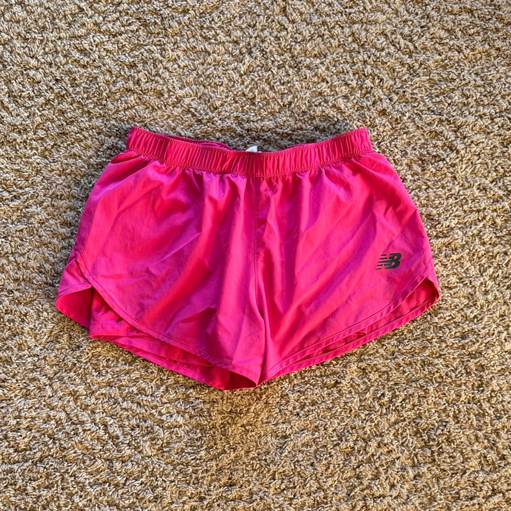 New Balance Women's Hot Pink Athletic Running Shorts. Size Small.